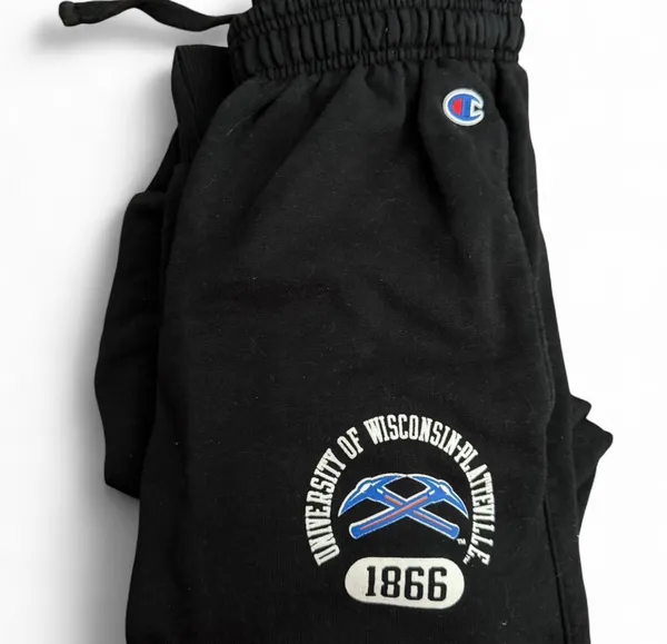 Champion University of Wisconsin plateville sweatpants - Image 2