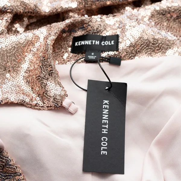 Kenneth‎ Cole - Rose Shimmer Sequin Slip Dress - Image 12
