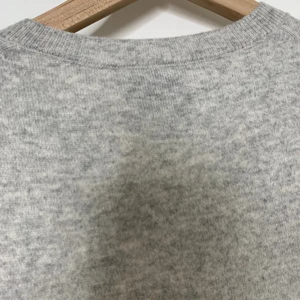 Reformation Women's Gray Reese Cashmere Tank Top Small - Image 4