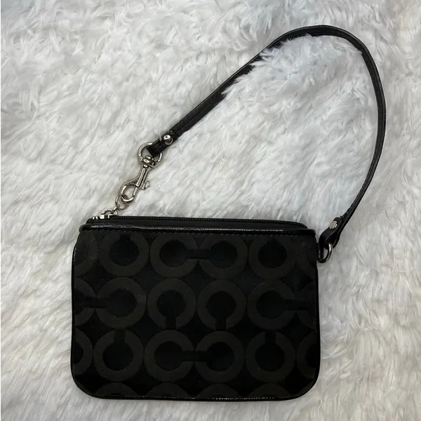 Coach Black Wristlet - Image 2