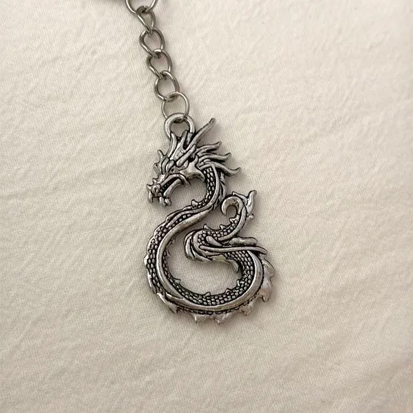 Dragon Keychain Charm for Men Women Car Keychain Key Ring Bag Charm Streetwear - Image 3