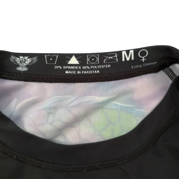Raven Fightwear Quetzalcoatl Aztec Rashguard Size M BJJ MMA Grappling - Image 6