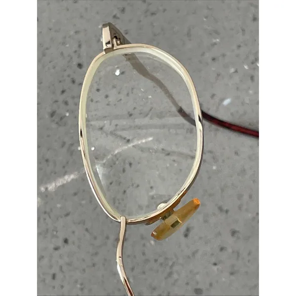 Boulevard Boutique Eyeglasses Frames ONLY B4152 44-20-135 Gold GD Round - Image 14