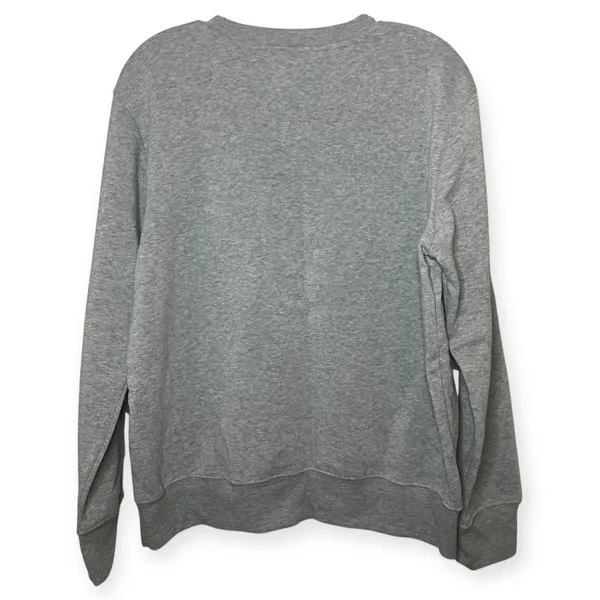 Stay‎ Spooky Halloween Ghost Sweatshirt Gray Crewneck Pullover Large Cozy Fall L - Image 4