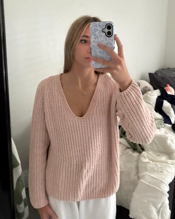 A New Day Blush Sweater - Image 3