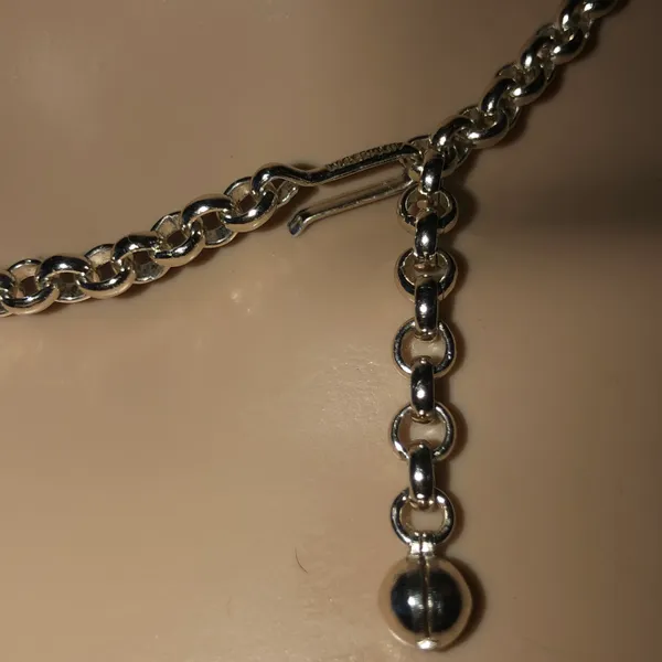 Vintage Link And Chain Necklace - Image 4