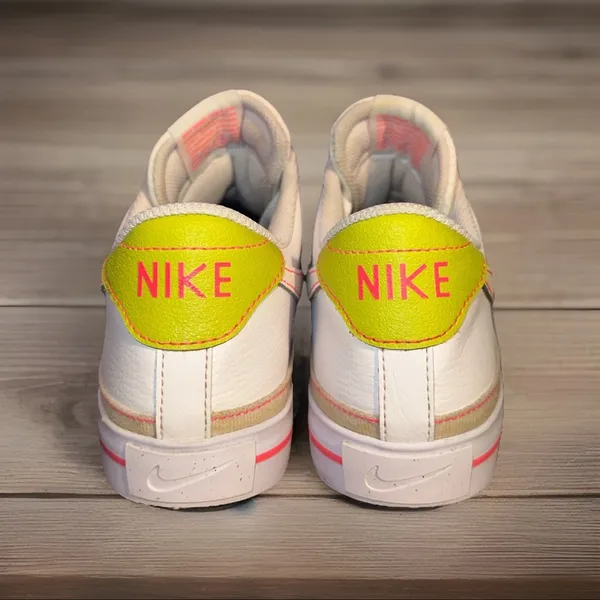 Size 11.5 - Nike Court Legacy Next Nature Hot Punch Contrast Stitch W - Image 3