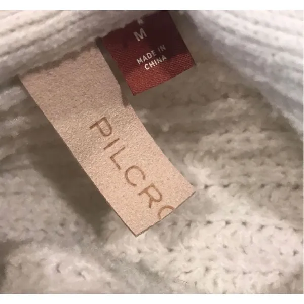 ✨ANTHROPOLOGIE Pilcro Cowl Neck Sweater Ivory Off White Pullover✨ - Image 6