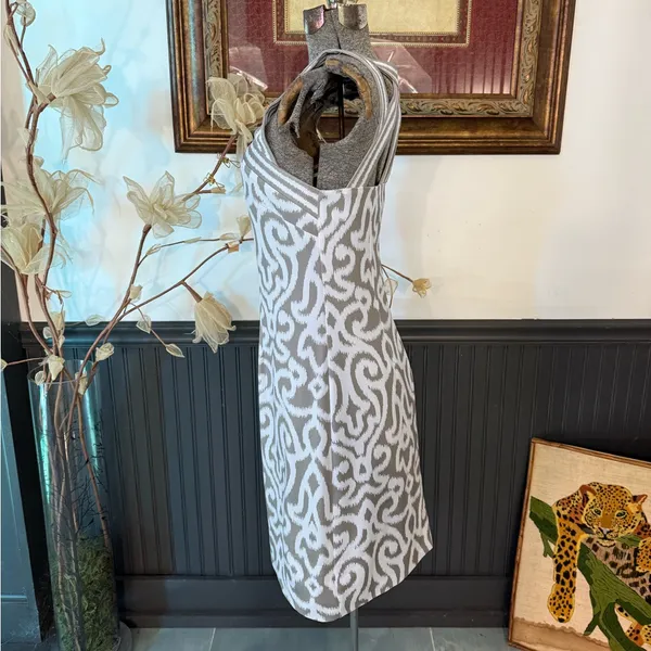Gretchen Scott Ikat Cutout Strappy Back Sheath Dress ~ Size XS 🧡🍄 - Image 5