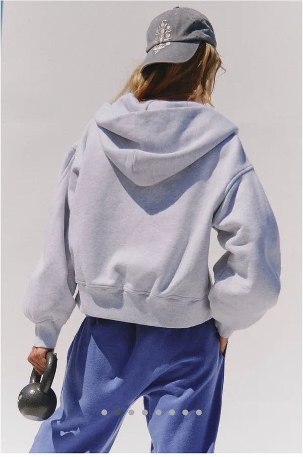 Free People Zip-Up Hoodie - Image 2