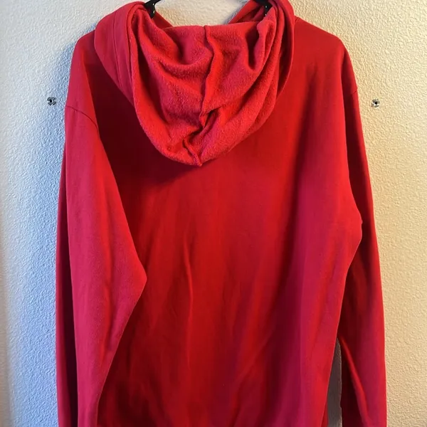 PINK from Victoria’s Secret Red and Gold Hoodie Size Large - Image 5