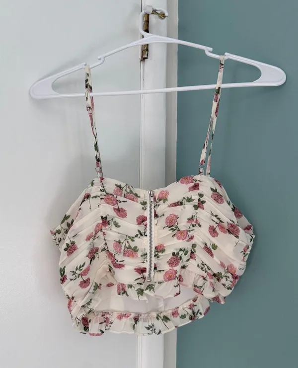 Cotton Candy LA Floral Set Two-Piece - Image 4
