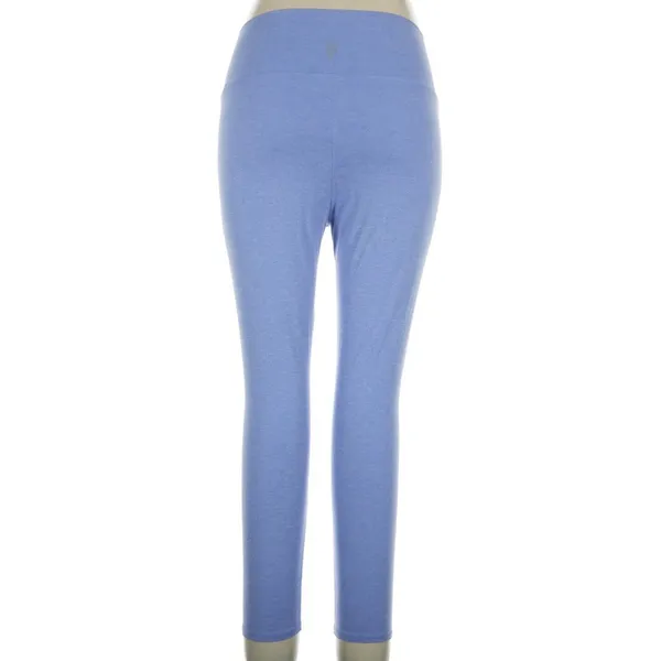 Free People Movement Blue High Rise Ankle 7/8 Leggings XL Solid Yoga Workout - Image 2