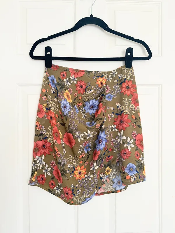 O’Neill Bandi Mini Skirt – Olive/Floral – S - Image 5