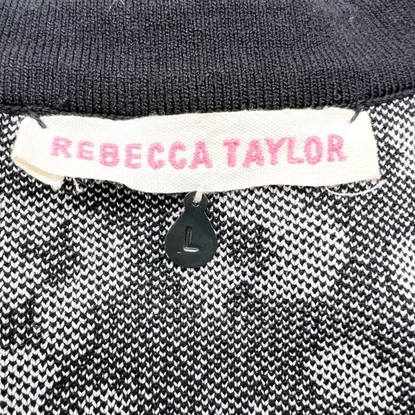 Rebecca Taylor Womens Knit Dress Large Leopard Animal Print Mob Wife Bold‎ Glam - Image 6