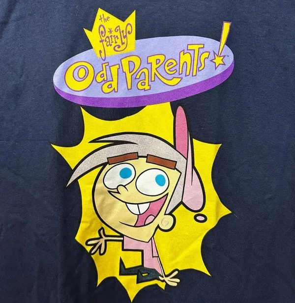 The Fairly Odds Parents Timmy Turner Women’s Nickelodeon Tee L - Image 2