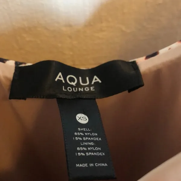 AQUA Lounge Snake Print One Piece High Cut Swimsuit *missing belt* MOB WIFE - Image 4