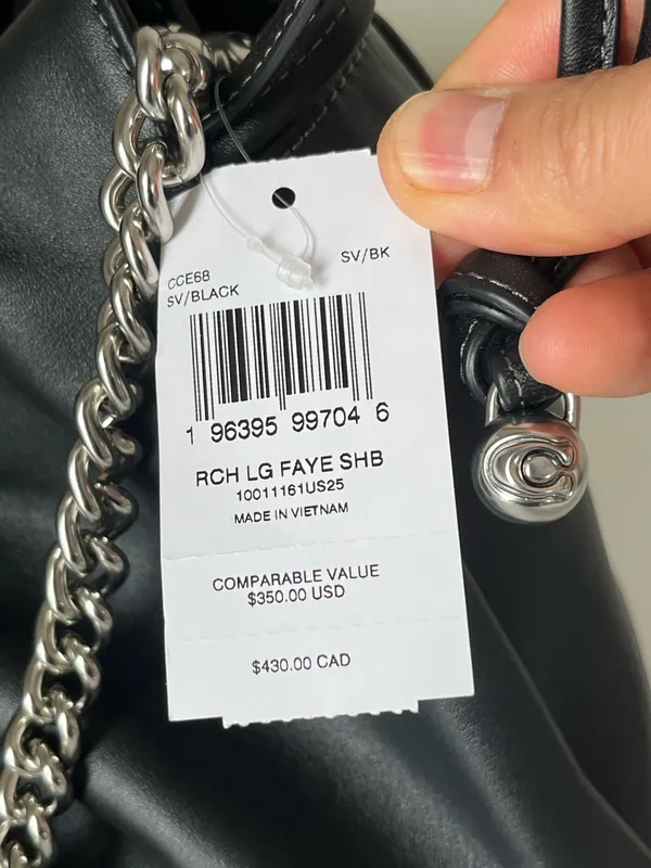 Coach Faye Large Shoulder Bag - Image 6