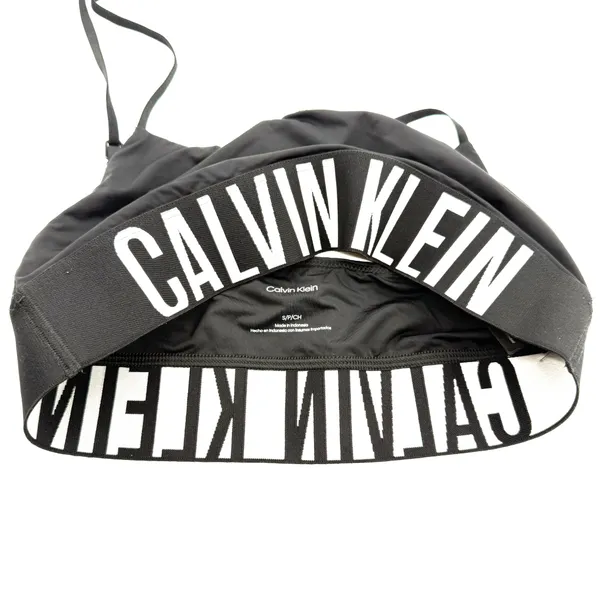 Calvin Klein Sport Bra Tank Top Cropped Tank Top Gym Tee Sport Top Bustier Bralette - Image 4
