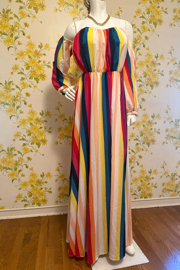 Multicolor maxi dress size M Multiple Size M - Image 4