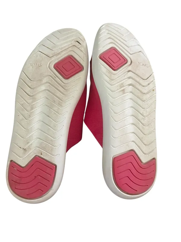 TOMS Womens Pink/Raspberry Alpargata Mallow Mule - Image 8