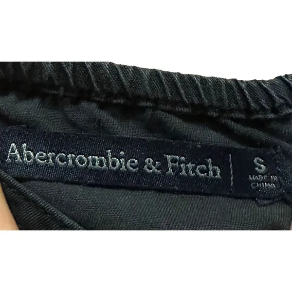 Abercrombie & Fitch black romper sz small‎ - Image 3