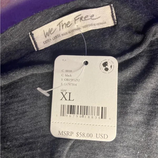 Charcoal Long Sleeve Tee - Image 3