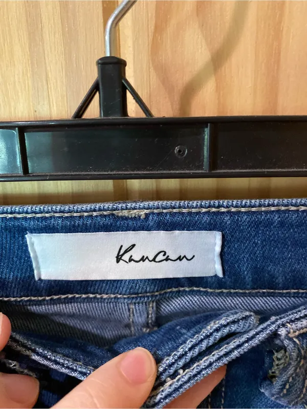 Kancan Jeans distressed jeans size 0/23 frayed hem - Image 3