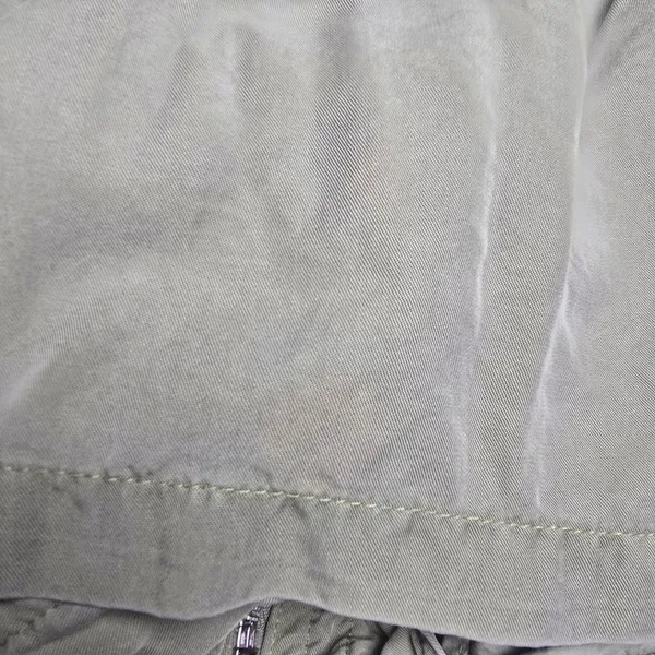 Blank NYC Women Sage Green Lyocell Cropped Utility Military‎ Jacket S - Image 10