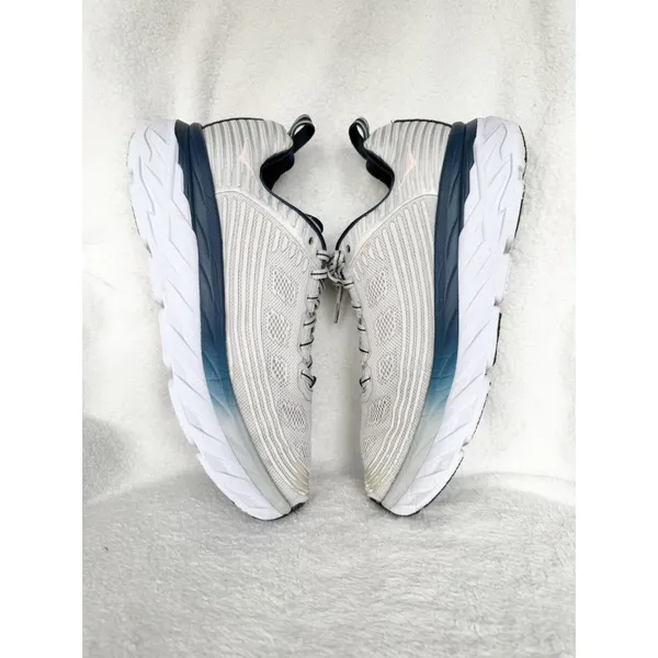 Hoka Bondi 6 Women's Size 9.5 Lunar Rock Nimbus Cloud Running Shoes Sneakers - Image 5
