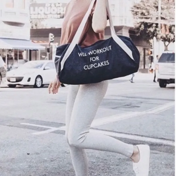 Private Party Denim Bag Will Workout For Cupcakes Graphics New - Image 3