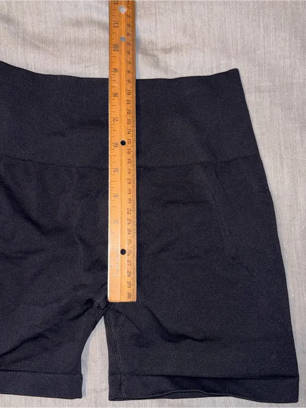 Aurola Black High Waist Bike Shorts 4”, Small, From Amazon - Image 8