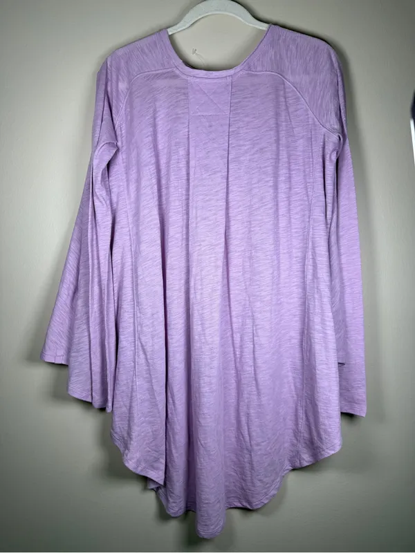 Free People We The Free NWT Aria Trapeze Long Sleeve Top Sz S - Image 10