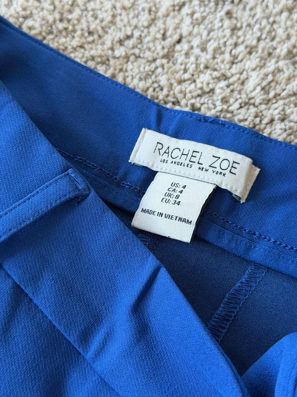 Rachel Zoe Royal Blue Dress Pants - Image 4