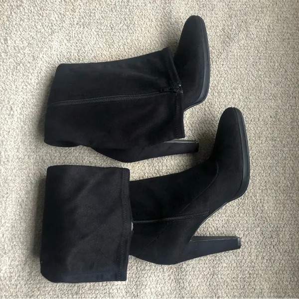 Tall Microfiber Boots by Nina - Image 5
