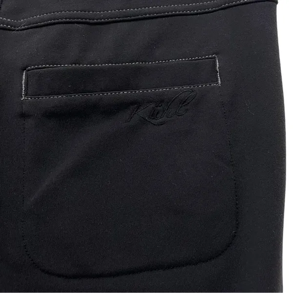 Kuhl Womens 2 Black Stretch Straight Leg Hiking Travel Outdoor Pants Drawstring - Image 6