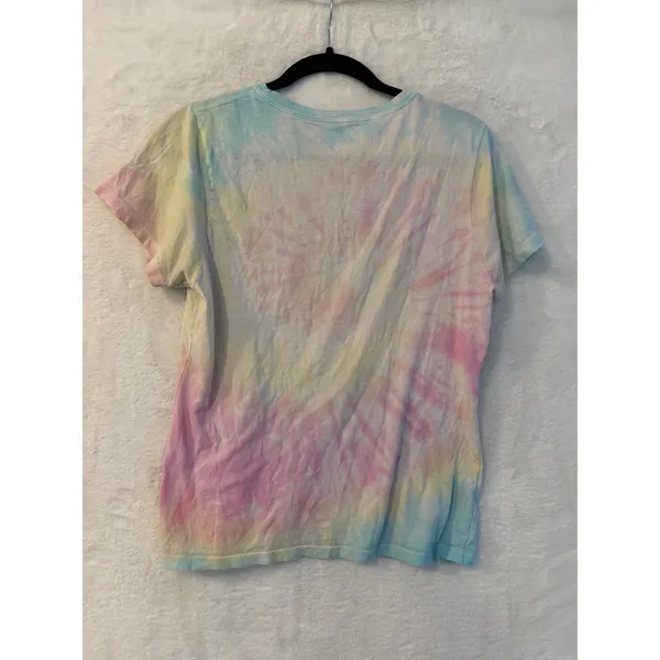 Panic! At The Disco Shirt Large L Tie Dye Band Tee Pastel Graphic Cotton 2016 - Image 4