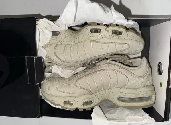 Nike Air Max Tailwind 4 Running Shoes Sandtrap Linen Bamboo BV1357-200 Mens 4 - Image 3