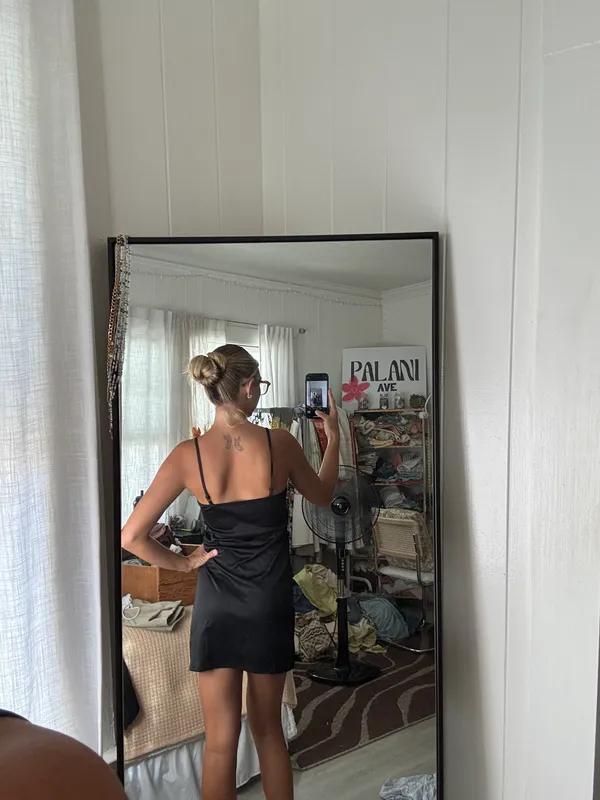 Black Dress Slip - Image 2