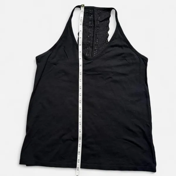 Banana Republic Tank Top with lace Racerback Detailing (Size XS) - Image 3