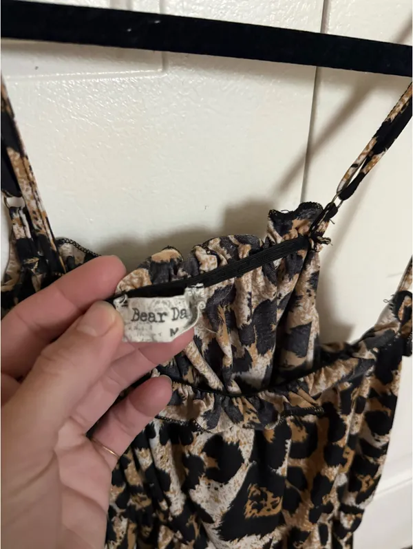 Bear Dance Cheetah Blouse - Image 3