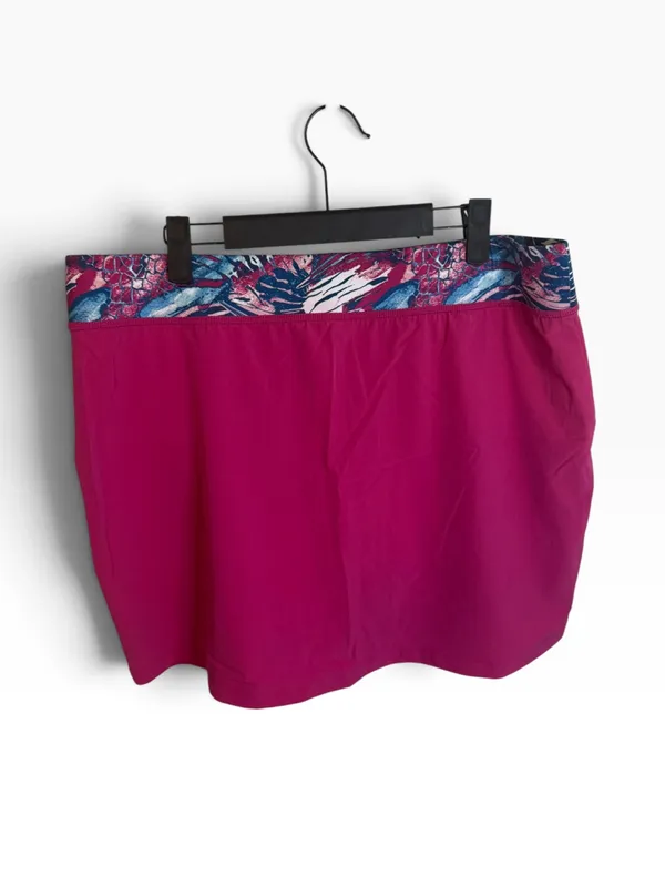 Reel Legends Tropical Fuchsia Athletic Skort - Image 2