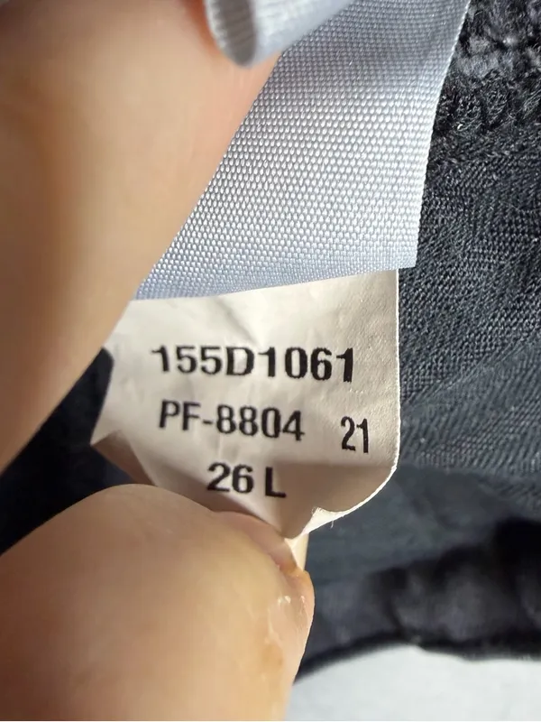 Abercrombie 90s Straight Jeans 26 Long Gray Ultra High Rise 32.5 Inseam - Image 7