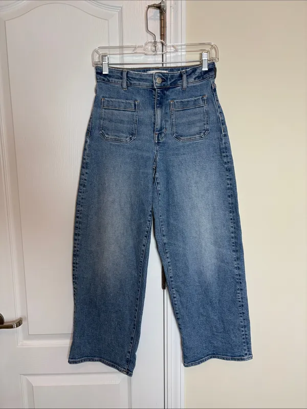 Madewell Curvy Petite Emmett Wide-Leg Jean | Size - Image 3