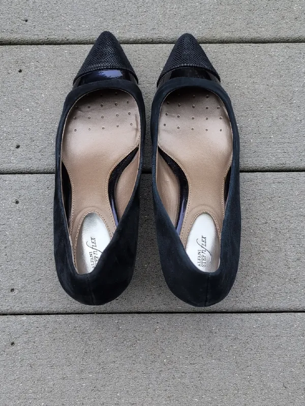 Alfani Kitten Heel Suede Pumps - Image 6