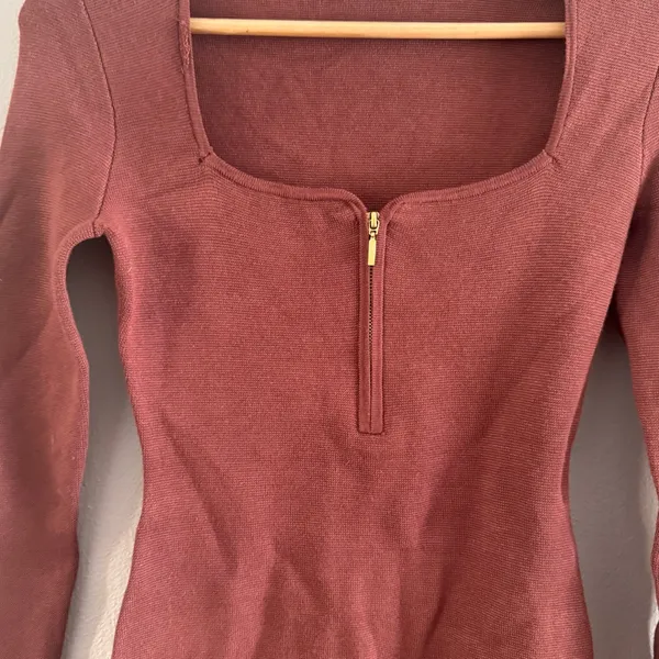 ABERCROMBIE Softknit Mini‎ Bodycon Dress - Image 2