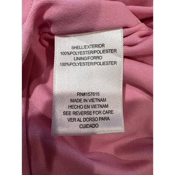 Rachel Zoe Printed Flutter-pink flowers dress Sleeve A-Line Dress Size 10 - Image 8