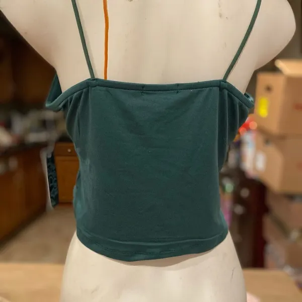 Green tank top Green Size XL - Image 3