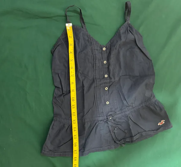 Hollister Blue  Drawstring Cami - Image 6