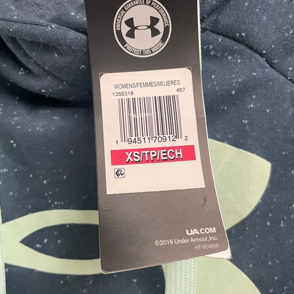 Under Armour NEW Womens XS Hoodie Sweatshirt Pullover - Image 4